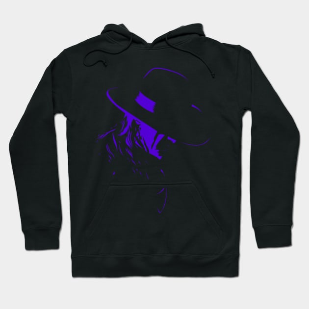 Undertaker Deadman Purple Hoodie by portraiteam